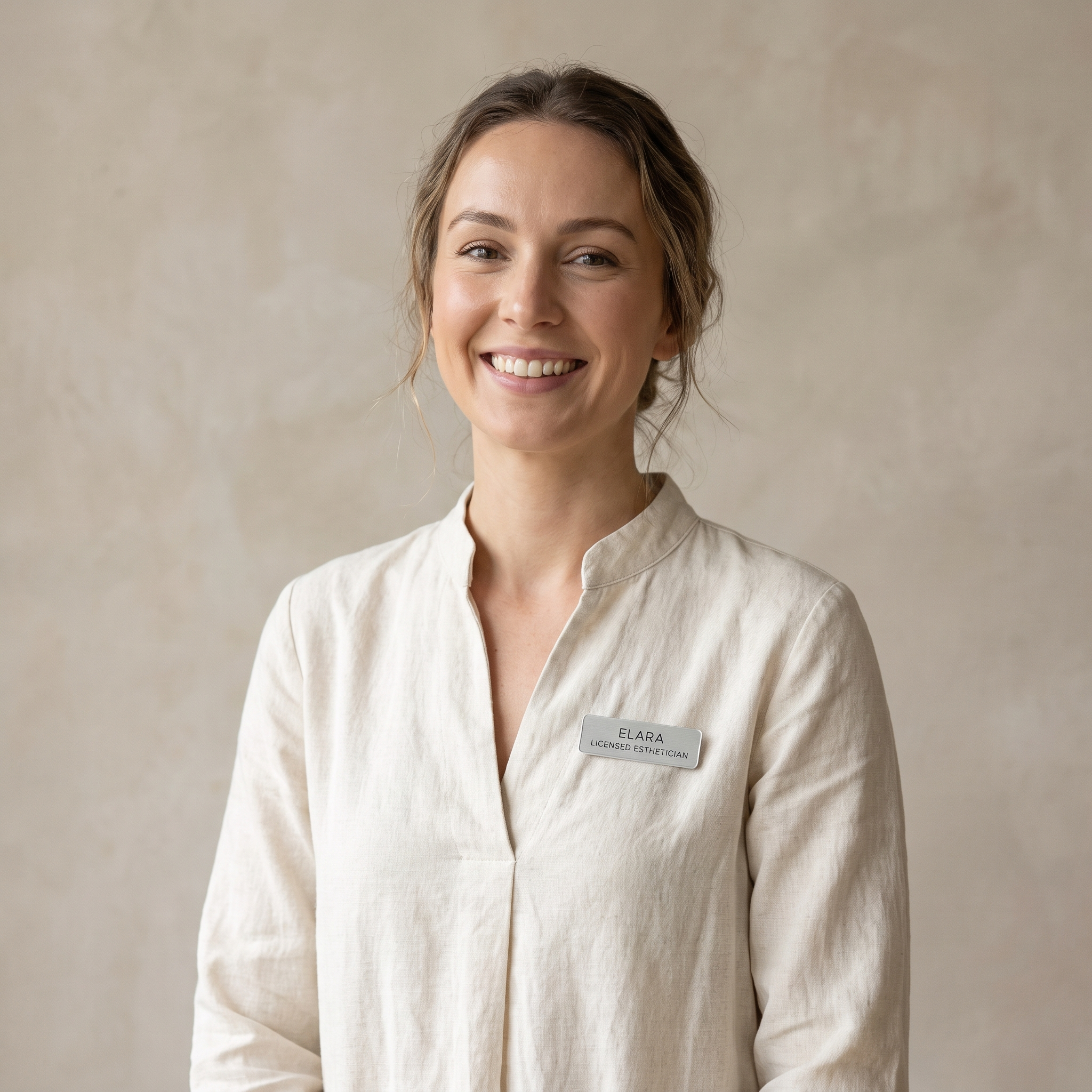 Elara, licensed esthetician